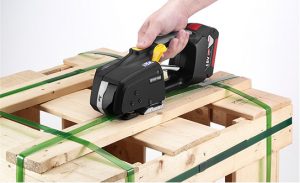 Messersi MB620 batterijhandgereedschap 12-16 mm (1/2" tot 5/8") banderolleergereedschap voor PET- en PP-band met batterij en oplader