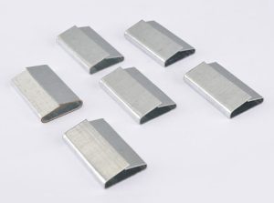 Zegels voor pneumatisch staalband in vier maten van 16 tot 32 mm