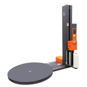 SMARTWRAP X2 PRE-STRETCH pallet wikkel machine met weegschaal en draaitafel